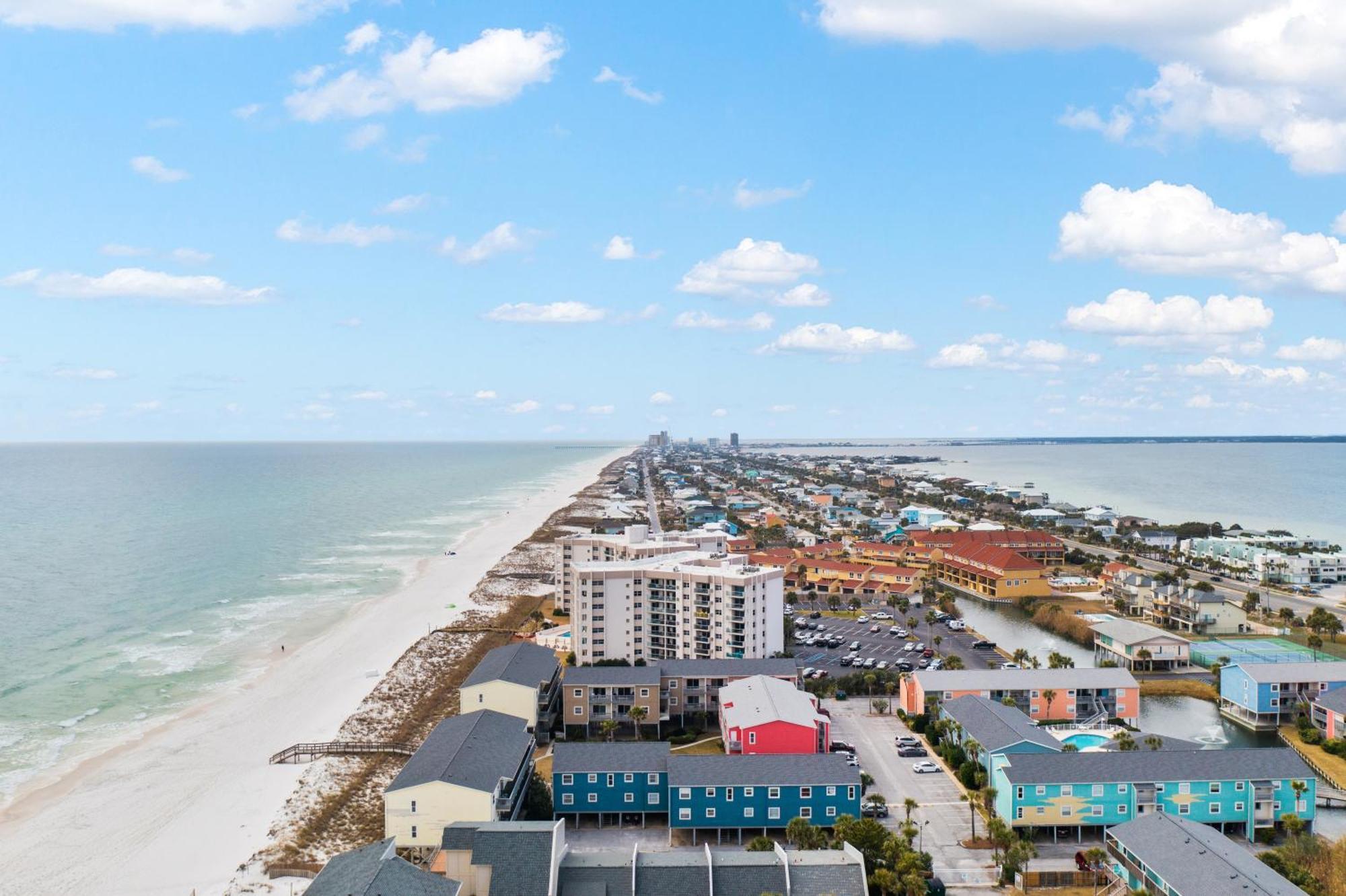 Villas On The Gulf L1- Ocean View Steps To Beach! Пенсакола-Бич Экстерьер фото